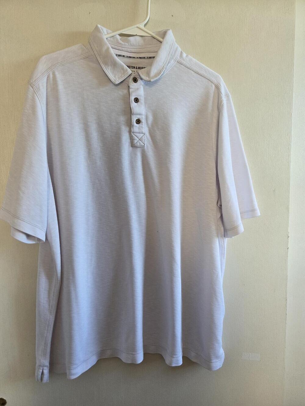 Johnston & Murphy Men's Vintage Polo Shirt Size XXL